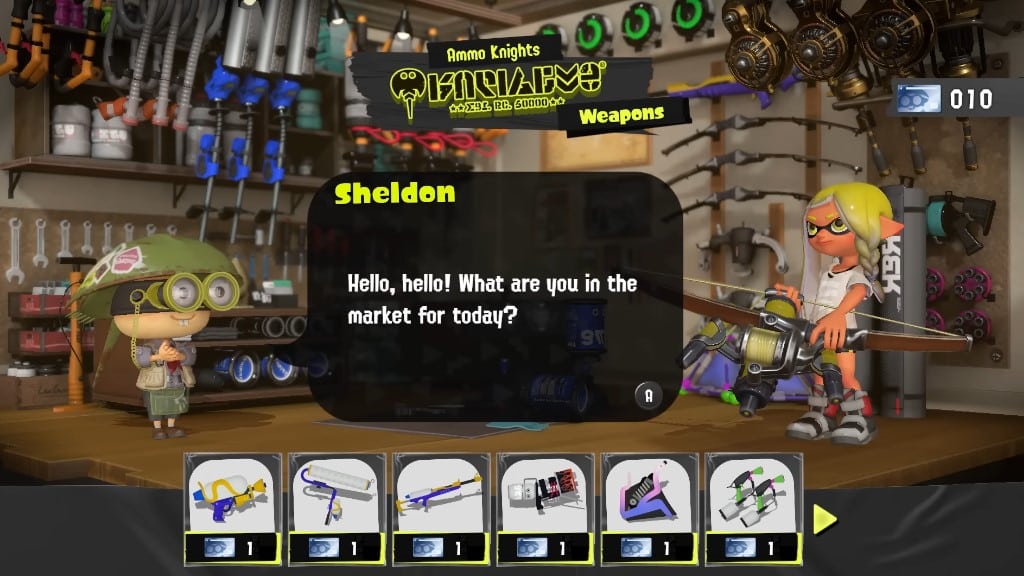 Splatoon 3 Ammo Knights Sheldon Shop