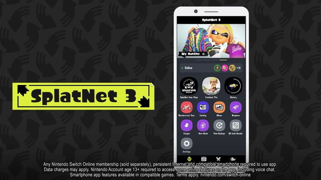 Splatoon 3 SplatNet 3