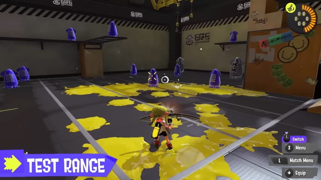 Splatoon 3 testrange