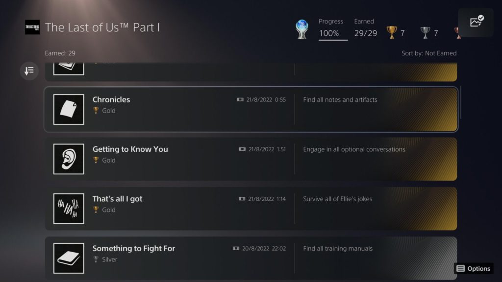 Trophy Guide and List - The Last of Us, Part II Guide - IGN