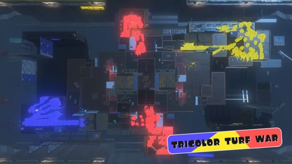 Splatoon 3 Tricolor Turf War