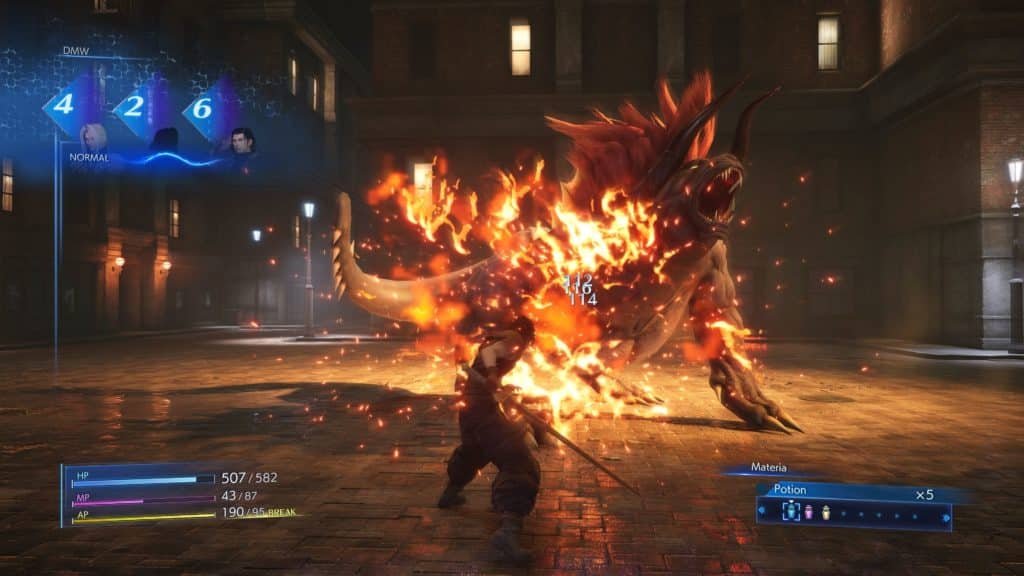 Screenshot of Core Crisis: Final Fantasy VII Reunion