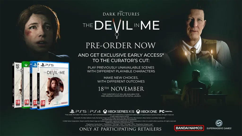 The Curator's Cut is The Devil In Me Pre-Order Bonus Content 