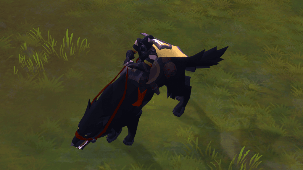 Direwolf, the second-best ganking mount in Albion Online