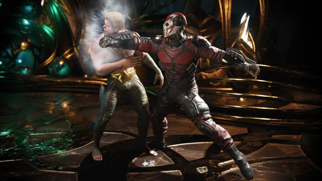 Injustice 2 violent game like Multiversus