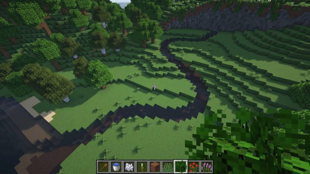 Terraforming in Minecraft