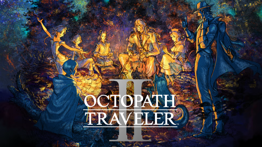 Octopath Traveller 2 Key Art
