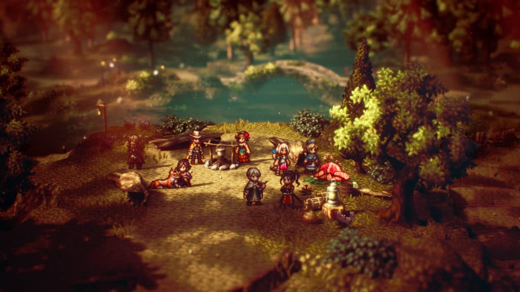 Octopath Traveller 2 Screenshot from Steam