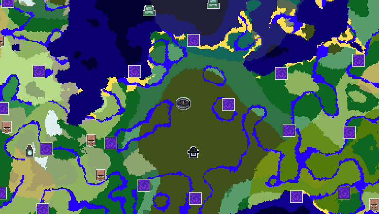 Карта Chunkbase — Minecraft 1.19 Сид 8486672581758651406