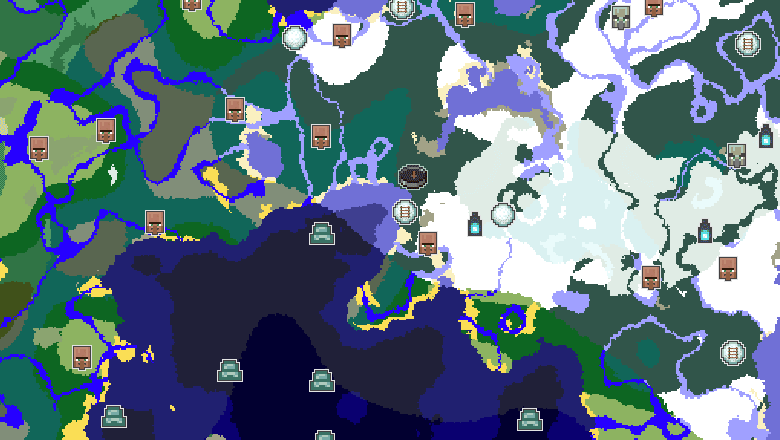 Карта Chunkbase — Minecraft 1.19 Сид 4776164391216949839
