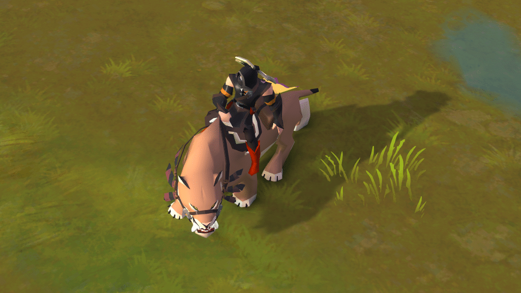 The Swiftclaw, one of the best mounts for ganking in Albion Online
