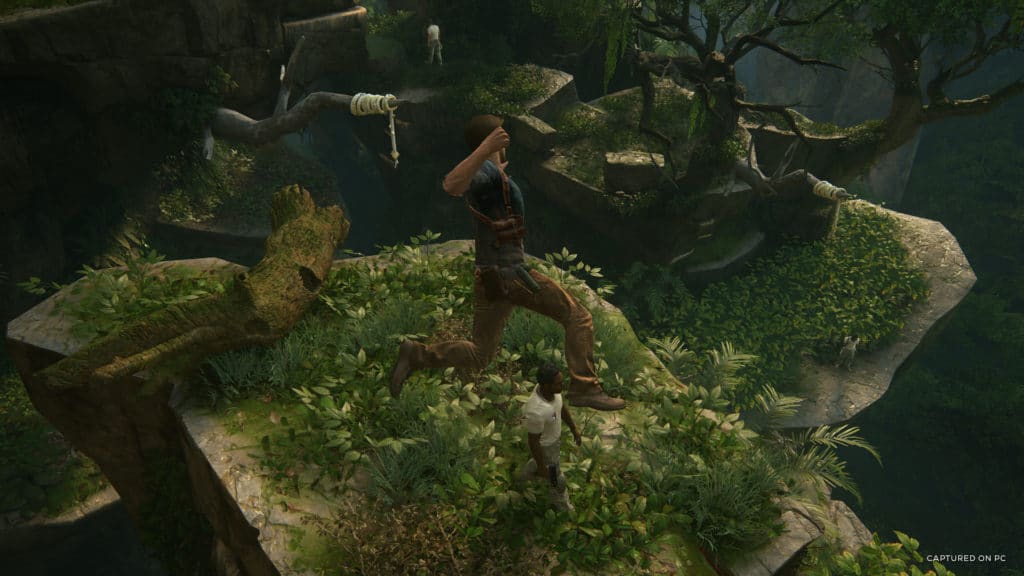 Uncharted 4 screenshot captured on PC from Steam