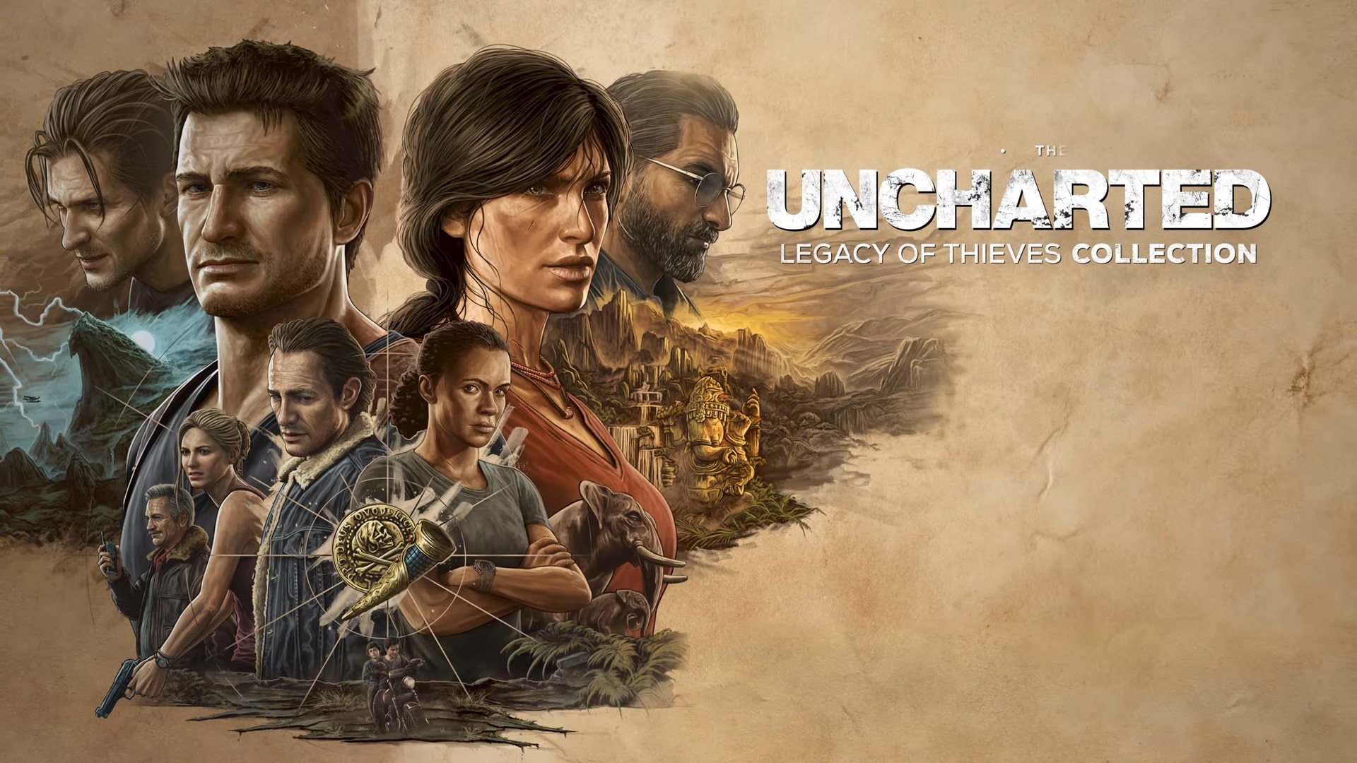 Uncharted Legacy of Thieves Collection Key Art