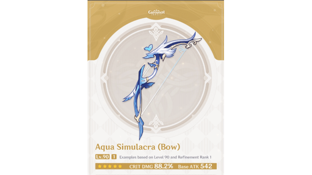 Bow: Aqua Simulacra