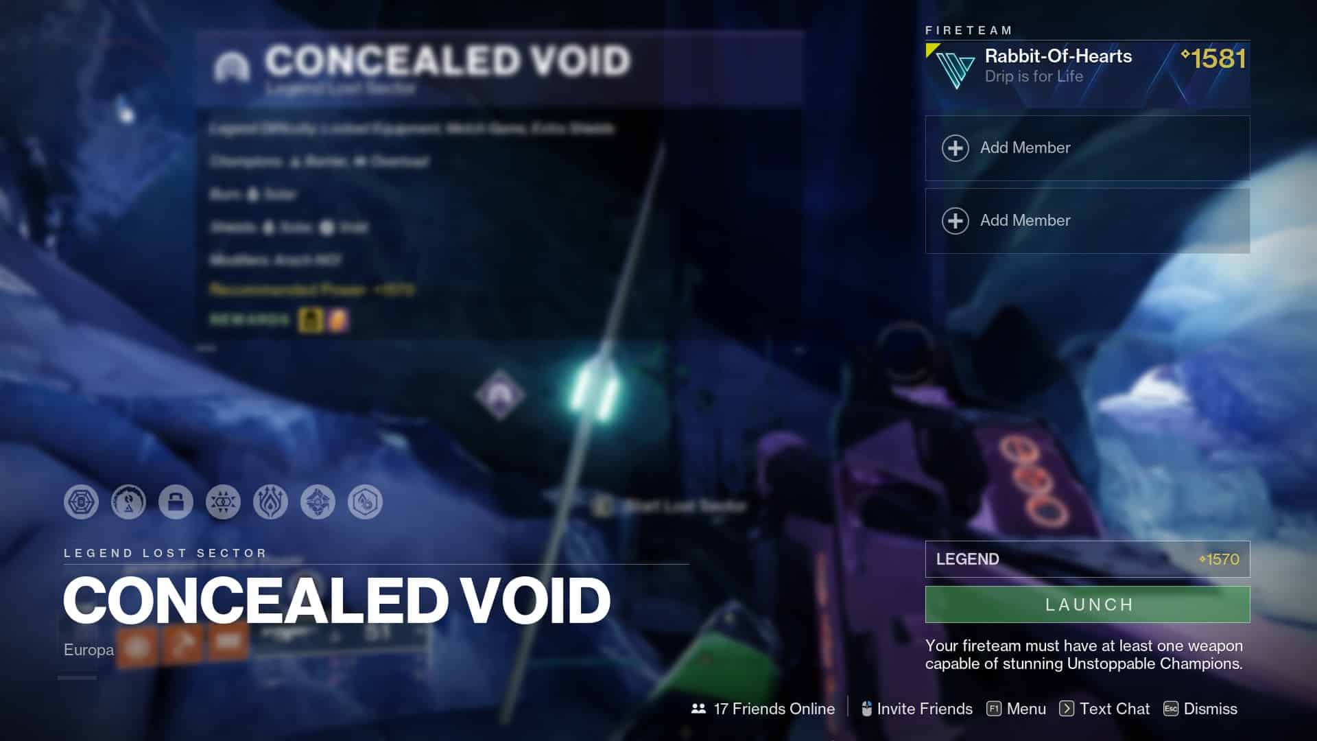 Destiny 2 Concealed Void Lost Sector Guide