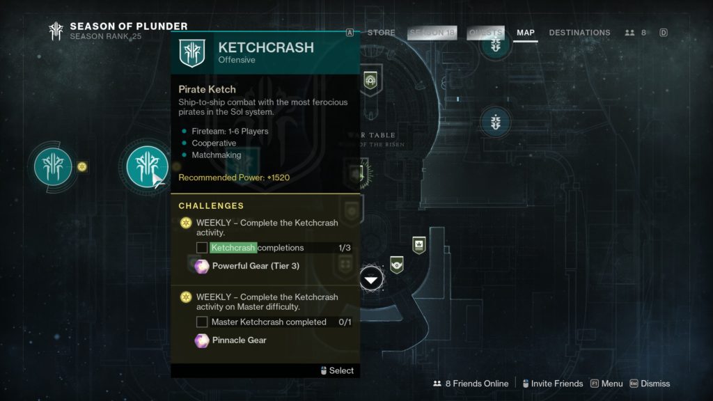 Destiny 2 Map Fragments - Ketchcrash