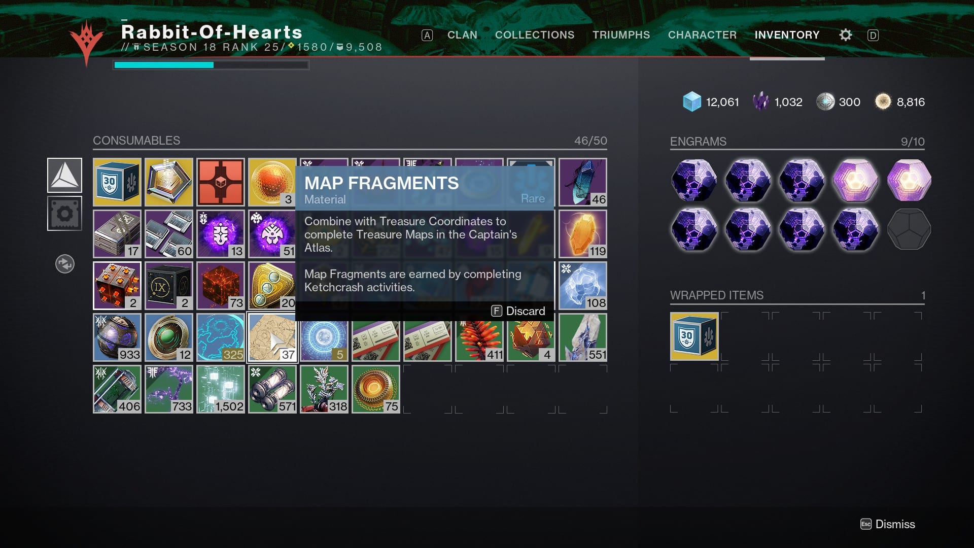 Destiny 2 Map Fragments