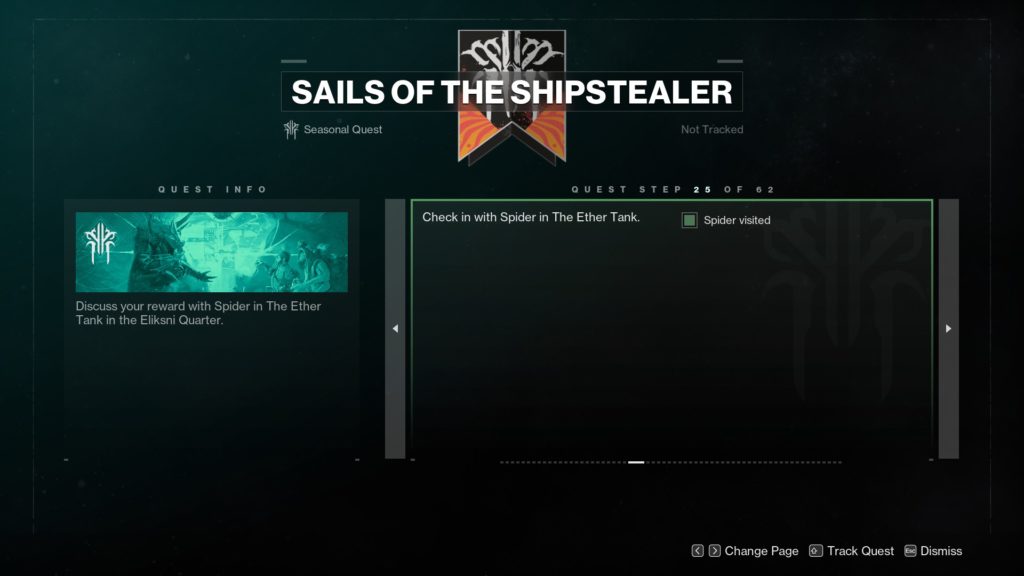 Destiny 2 Sails of the Shipstealer step 25 in Director.
