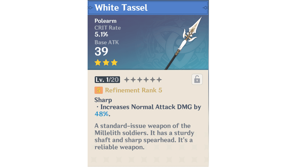 White Tassel