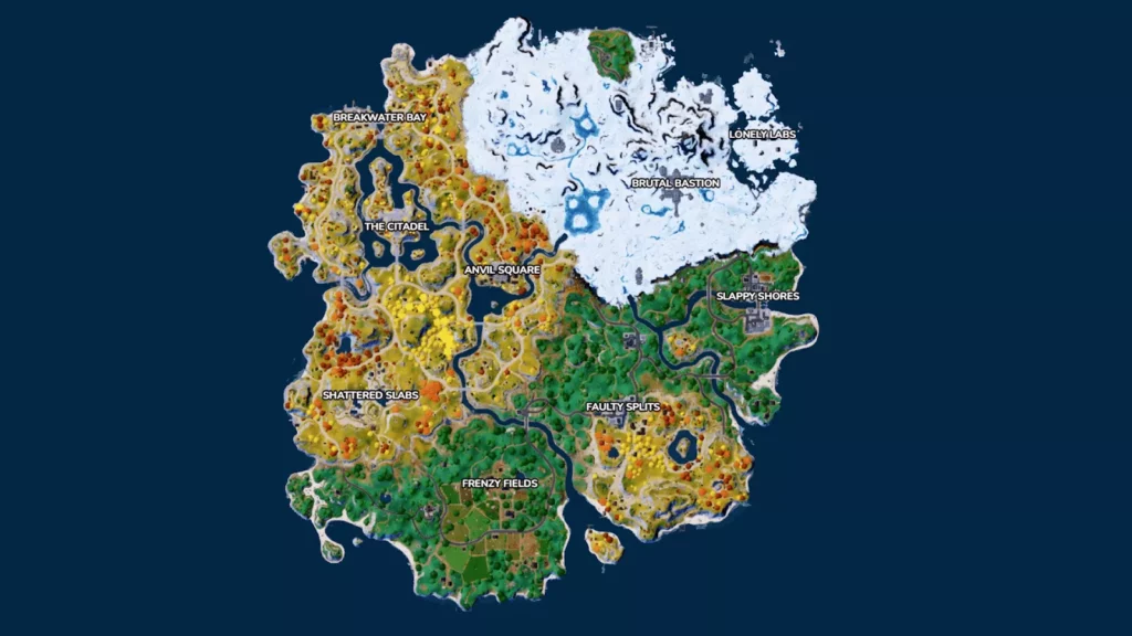 Chapter 4 Season 1 Map