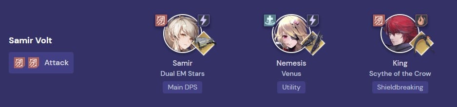 Tower of Fantasy Best DPS team comp