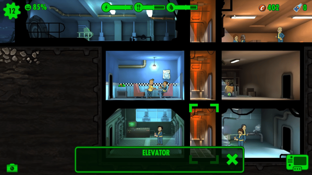 fallout shelter gameplay