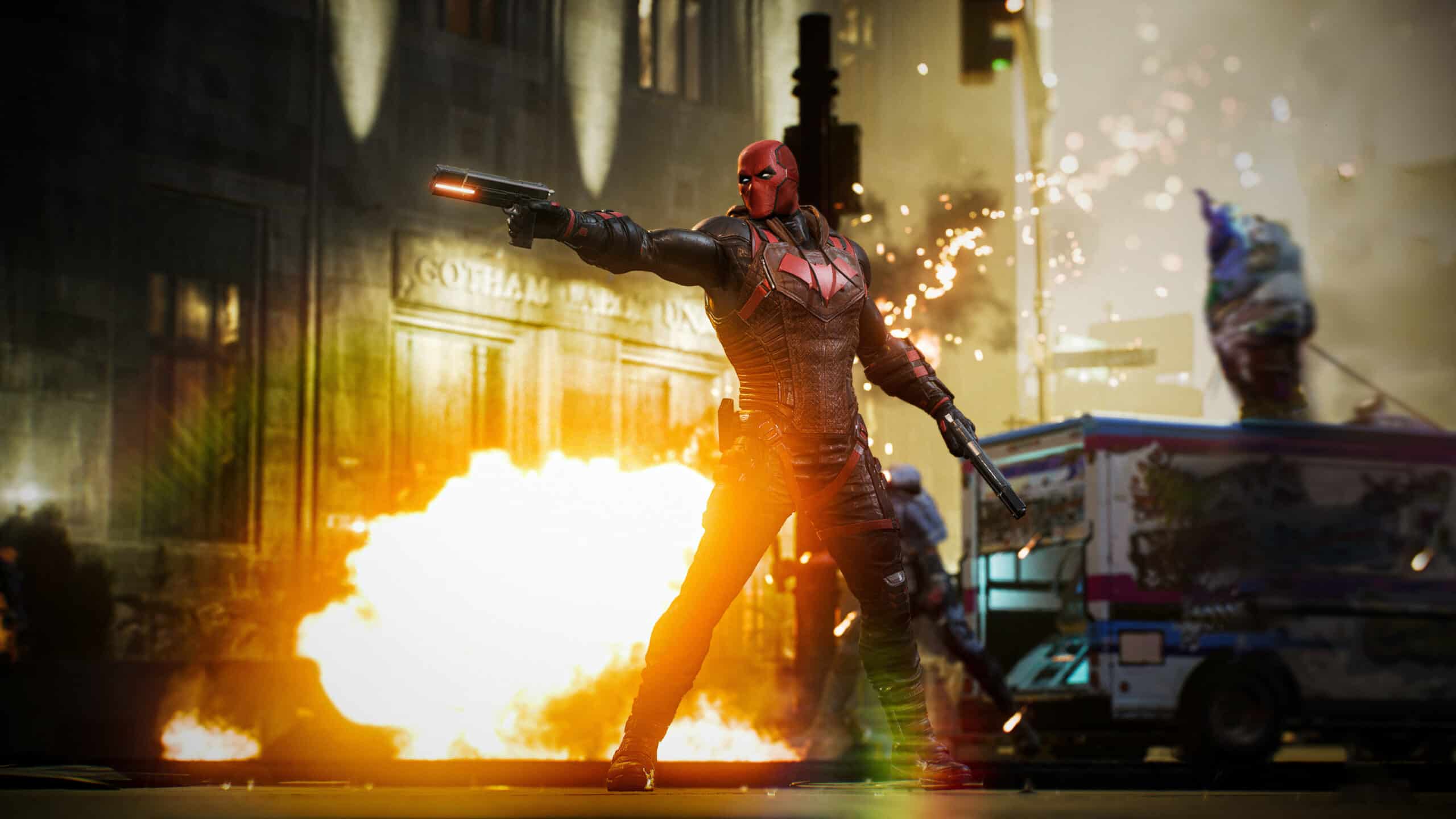 Gotham Knights Screenshot featuring Red Hood