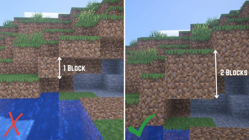 Minecraft Terraforming Tips - Double Layer