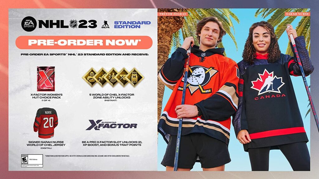 NHL 23 Pre-Order Bonus Content