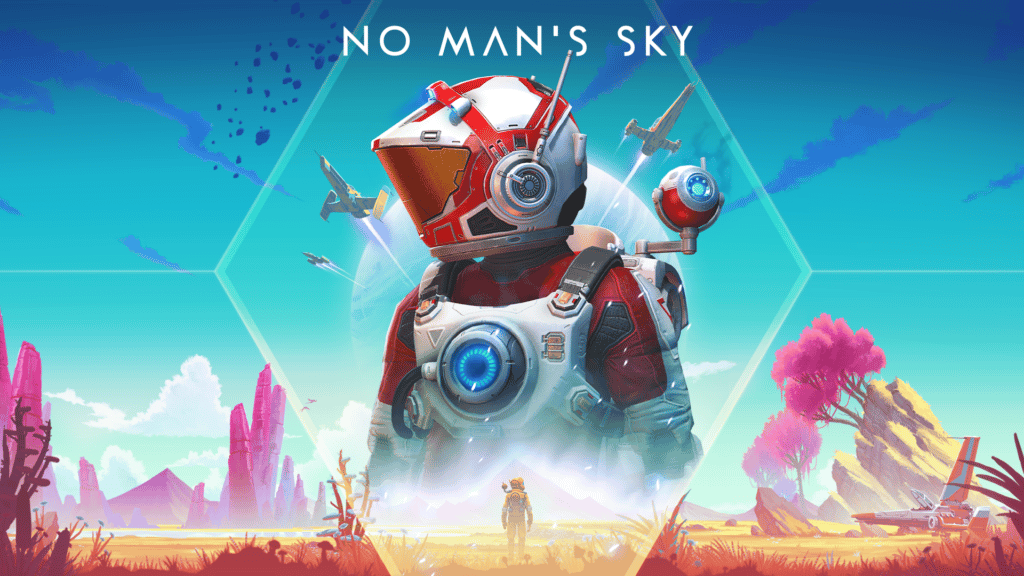 No Man's Sky is one of those games that'll oozes the same vibe like that of Starfield.