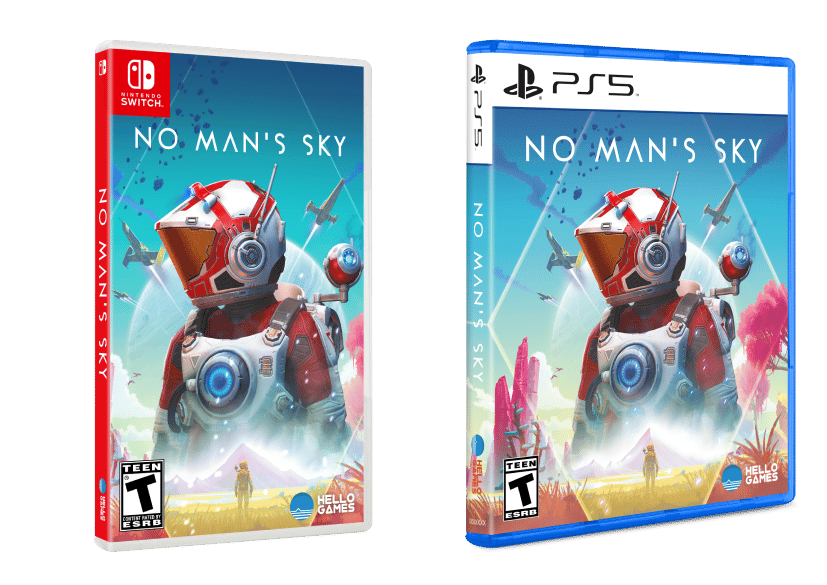 No Man's Sky Physical Edition for the Nintendo Switch and PS5