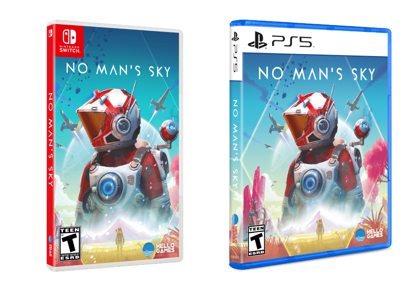 Edición física de No Man's Sky para Nintendo Switch y PS5