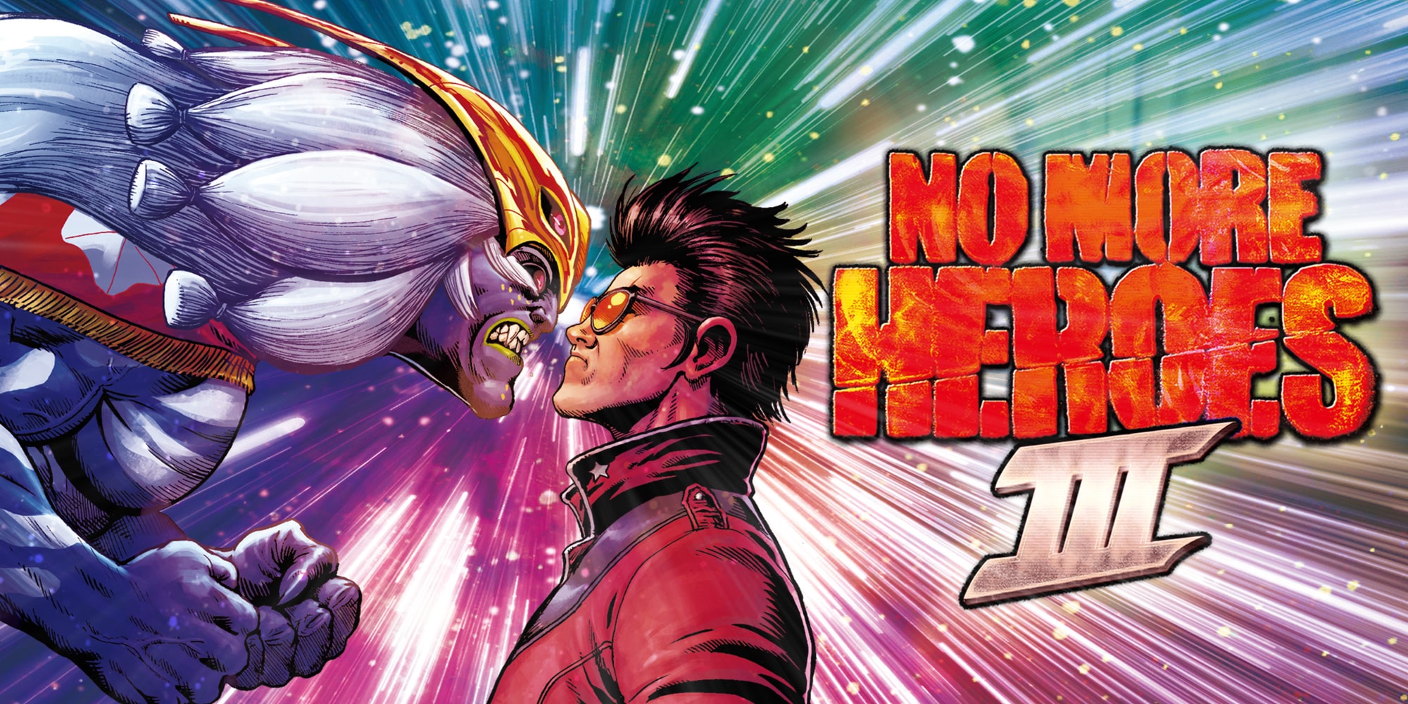 No More Heroes 3 Key Artwork featuring Travis Scott