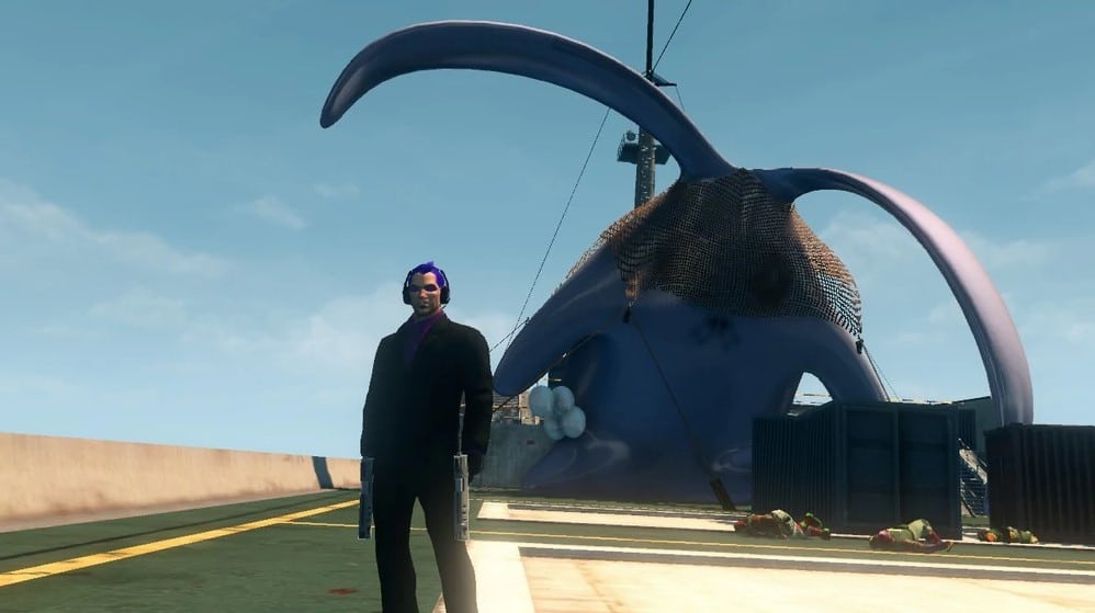 The large Cabbit found on a ship in Saints Row 3