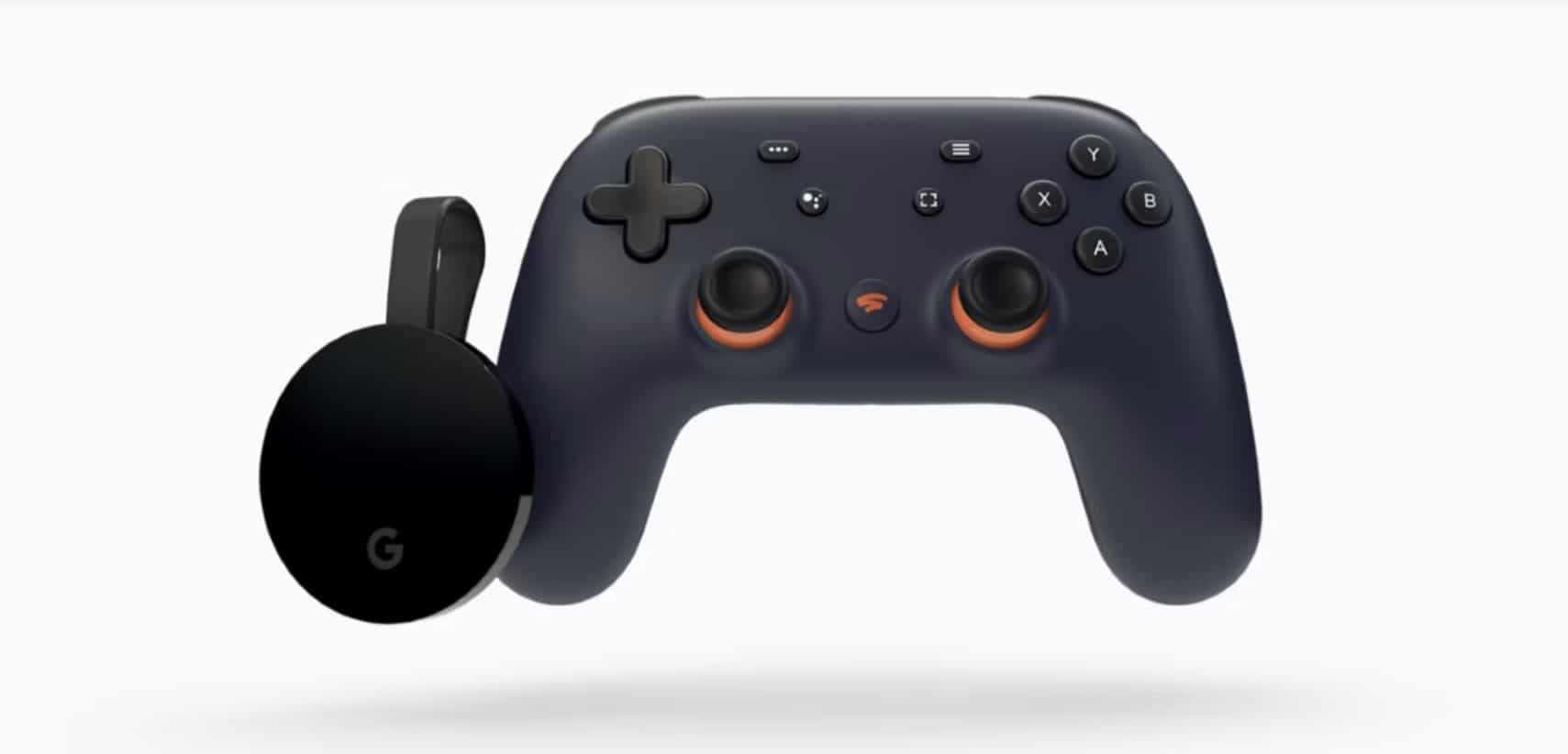 Google Stadia and the Google Chromecast Ultra.