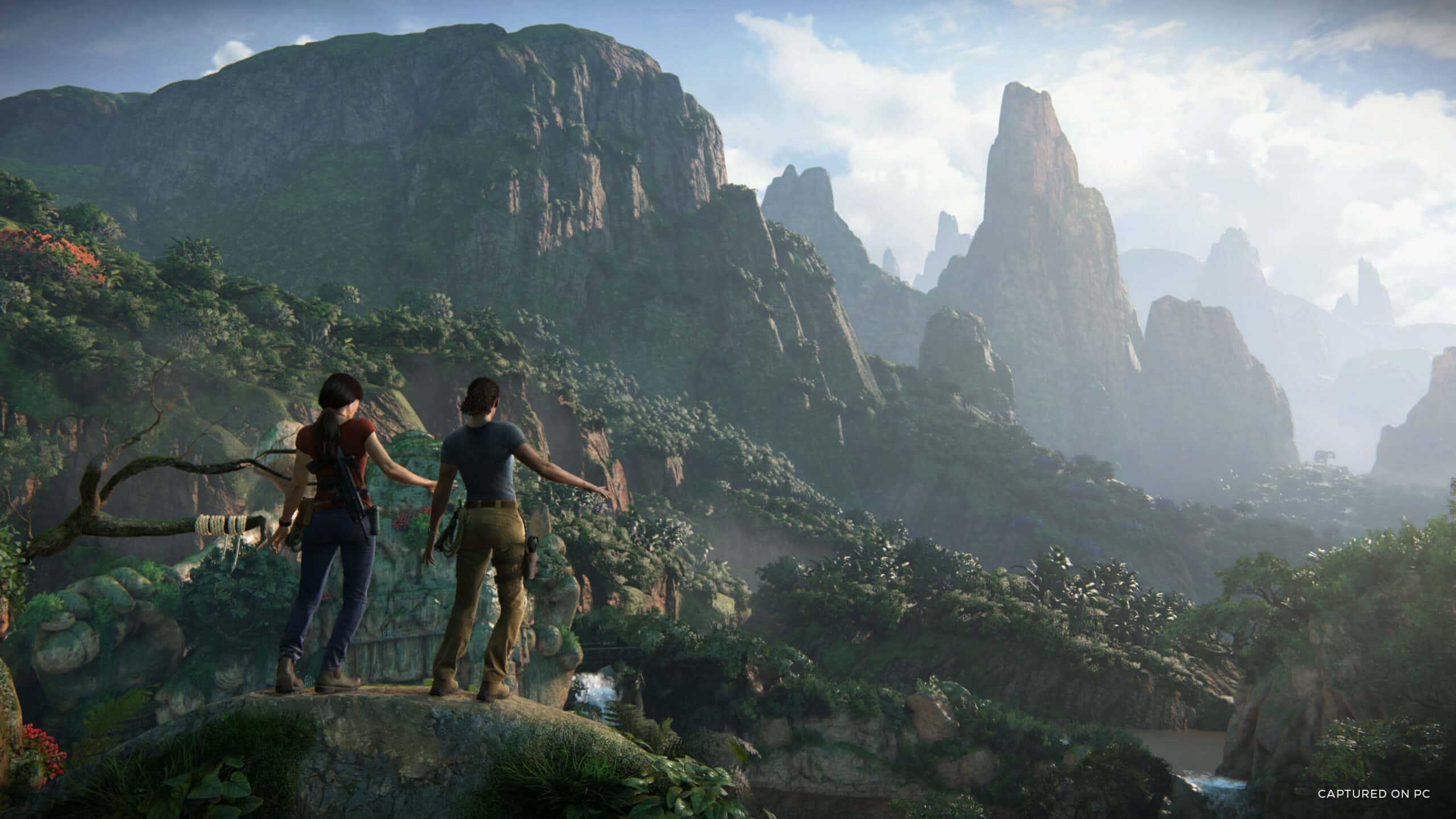 Uncharted Lost Legacy Screenshot from Steam featuring Nadine and Chloe