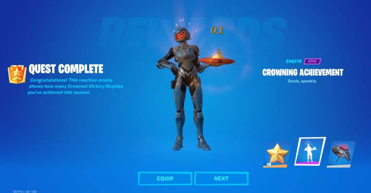Victory Emote and Glider