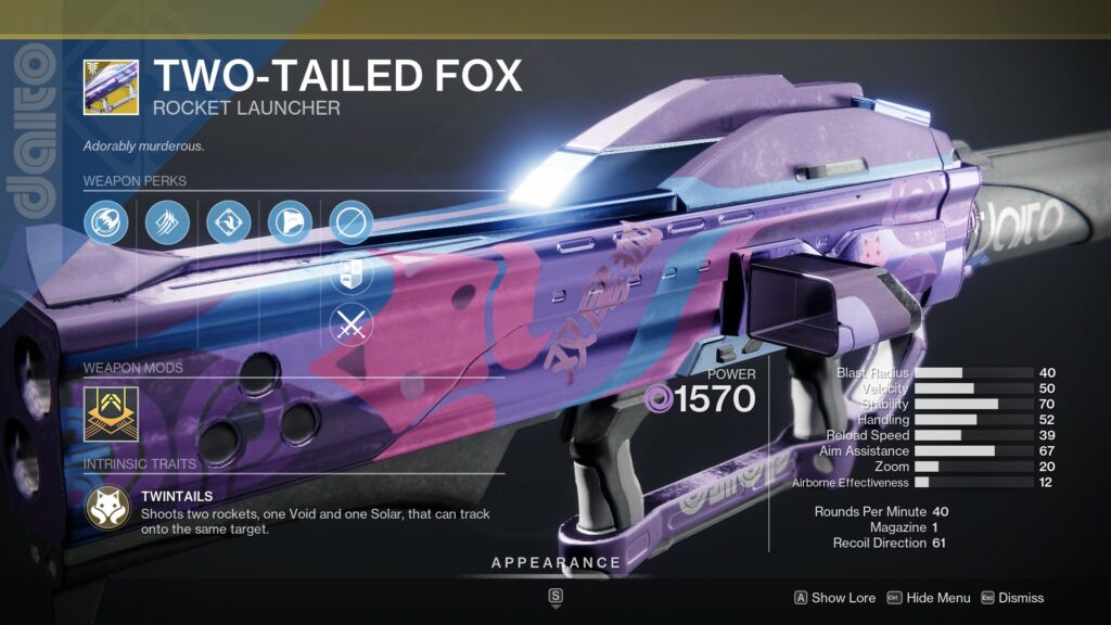 Destiny 2 - Where is Xur? Two Tailed Fox