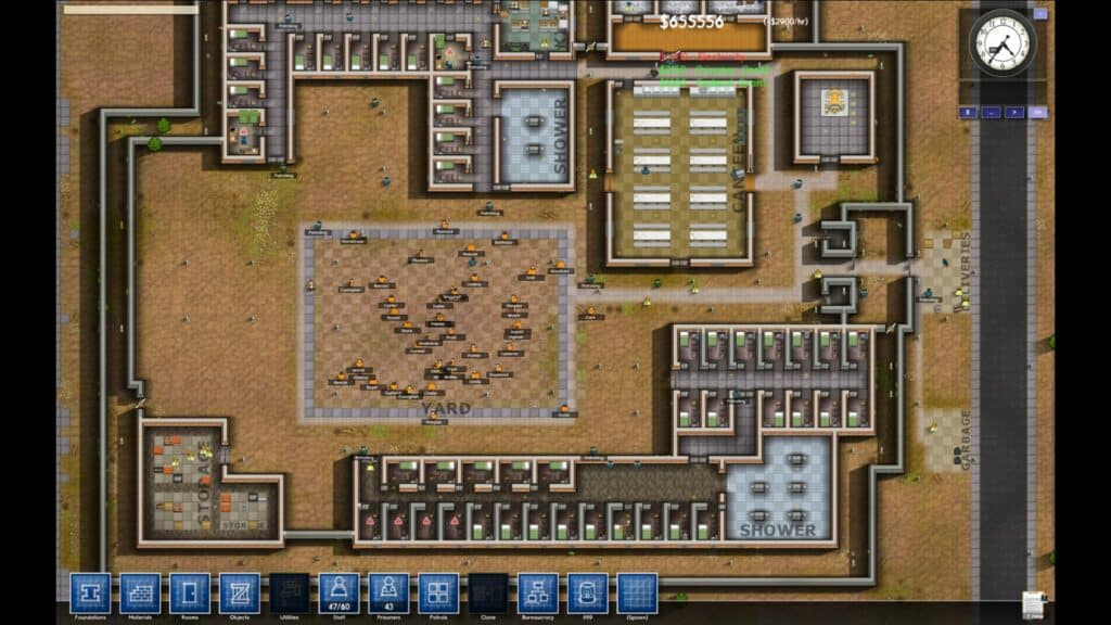 Learn how to run a correction facility with Prison Architect