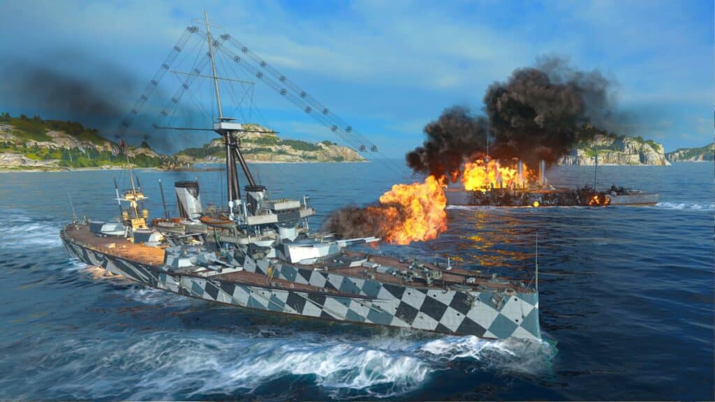 Go in head-to-head naval battles with World of Warships