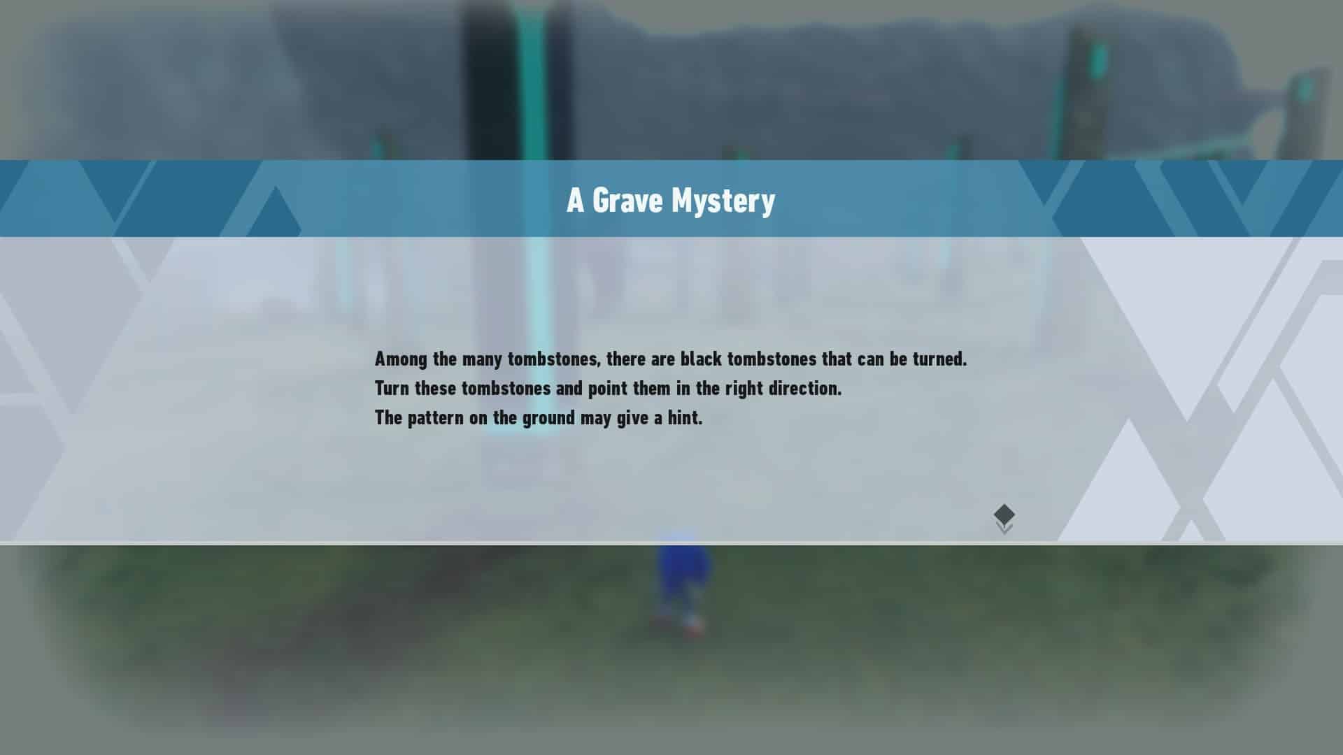 A Grave Mystery puzzle