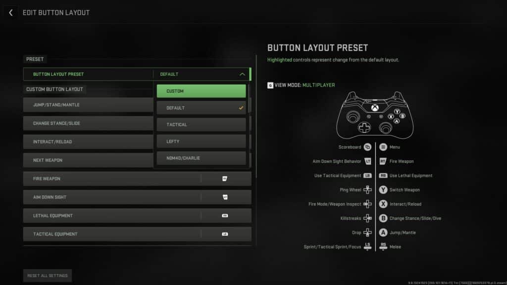 Remapping Controls On A Controller