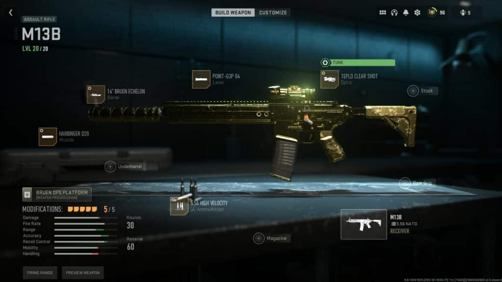 M13B Gunsmith 