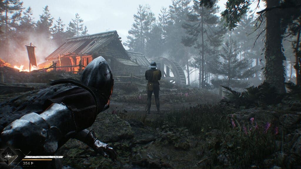 Blight: Survival Screenshot featuring some stealth gameplay