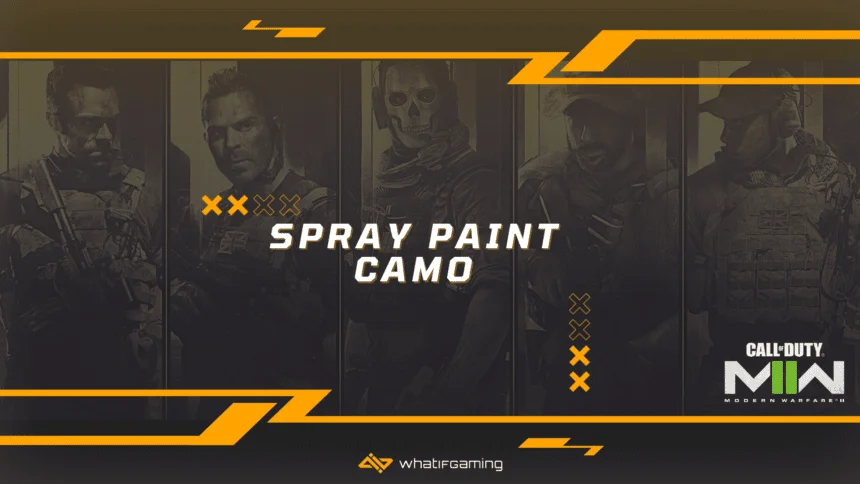 Spray Paint Camo