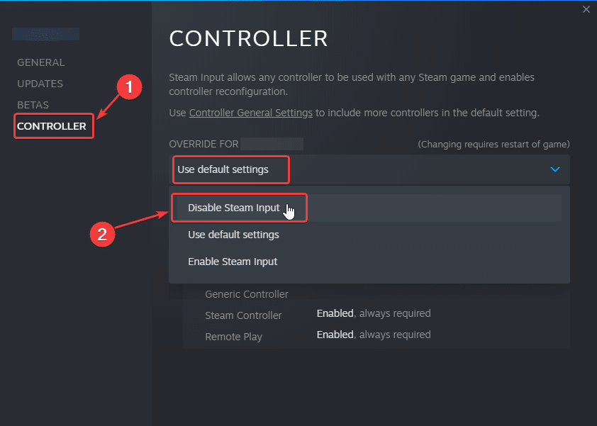 Properties > Controller > Disable Steam Input. This will fix your Sonic Frontiers controller issues.