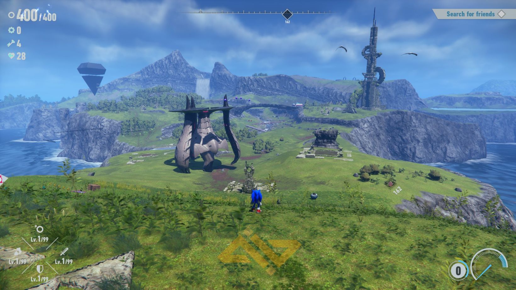 Sonic Frontiers open world