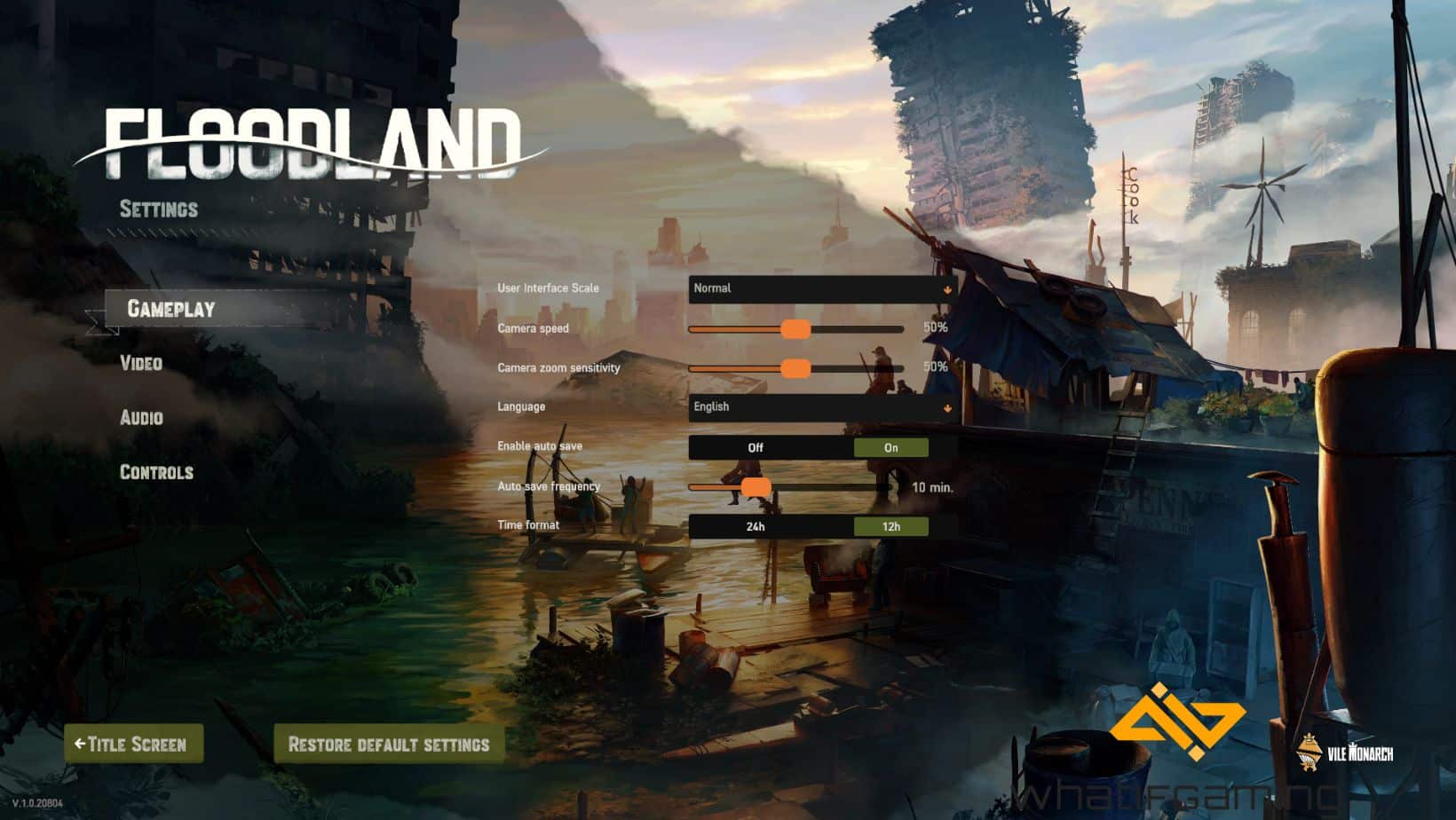 Floodland Best Gameplay Settings
