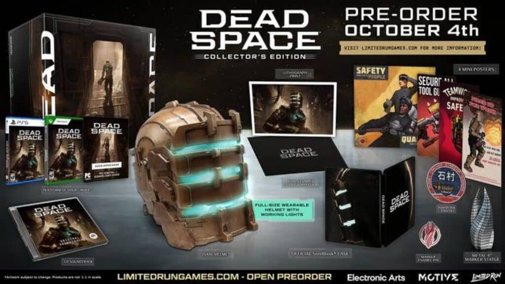 Dead Space Remake collector's edition