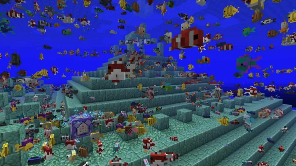 Minecraft tropical fish